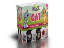 Cat T-Shirt Designs Bundle, 50 Premium Designs