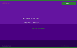 Affiliate List Pro Software - Free Member Download - Image 1