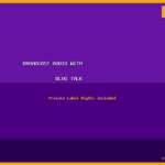 Broadcast Audio with Blog Talk Radio - PLR Video Course