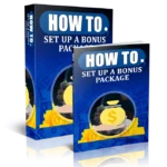 How To Set Up A Bonus Package - PLR Training