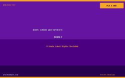 Kids Learning 33,500+ Activities Bundle - PLR & MRR - Image 1
